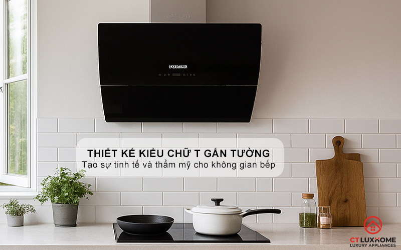 MÁY HÚT MÙI VÁT NGHIÊNG KOCHER K-2080E NGANG 700MM K2080E 1