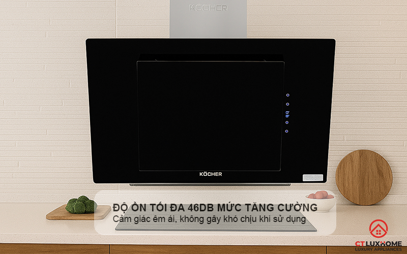 MÁY HÚT MÙI VÁT KÍNH KOCHER K-2080V NGANG 700MM K2080V 8