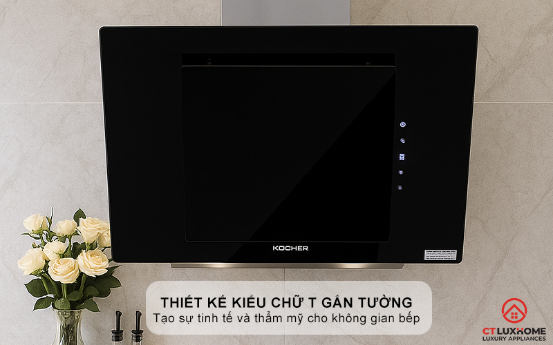 MÁY HÚT MÙI VÁT KÍNH KOCHER K-2080V NGANG 700MM K2080V 1