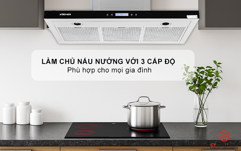 MÁY HÚT MÙI CHỮ T KOCHER K-225C NGANG 900MM K225C 6