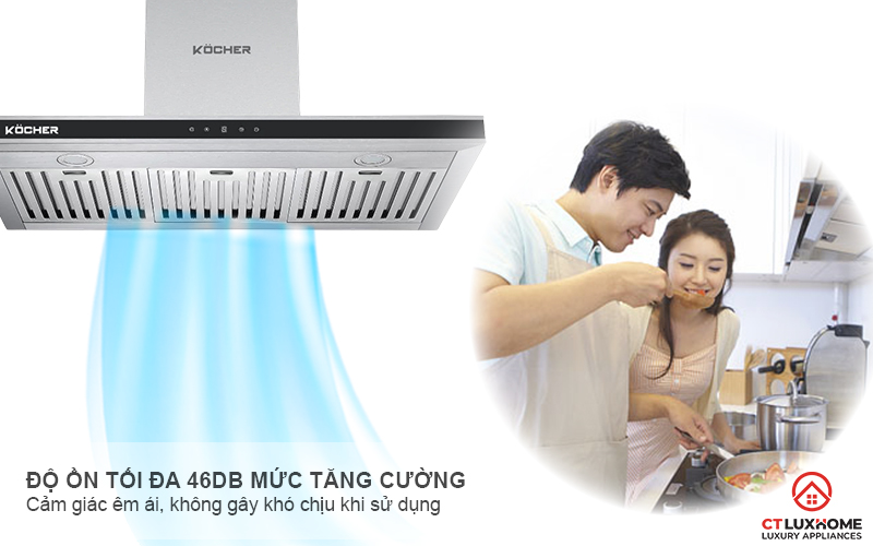 MÁY HÚT MÙI CHỮ T KOCHER K-225C PRO NGANG 900MM 8