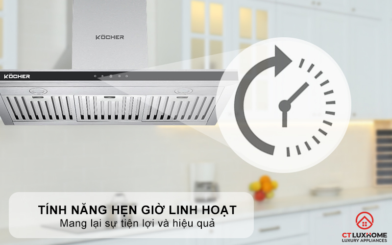 MÁY HÚT MÙI CHỮ T KOCHER K-225C PRO NGANG 900MM 3