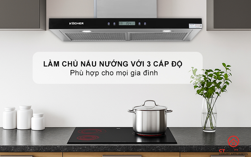 MÁY HÚT MÙI CHỮ T KOCHER K-225C NGANG 700MM K225C 6