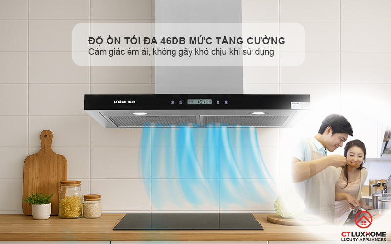 MÁY HÚT MÙI CHỮ T KOCHER K-225C NGANG 700MM K225C 8