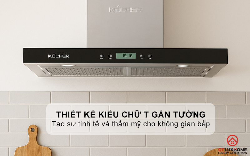 MÁY HÚT MÙI CHỮ T KOCHER K-225C NGANG 700MM K225C 1