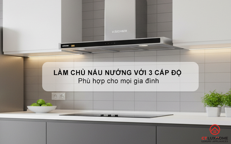 MÁY HÚT MÙI CHỮ T KOCHER K-225D NGANG 700MM K225D 6