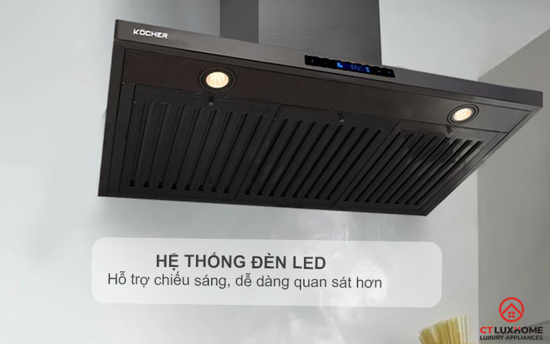 MÁY HÚT MÙI CHỮ T KOCHER K-225MI NGANG 900MM K225MI 5