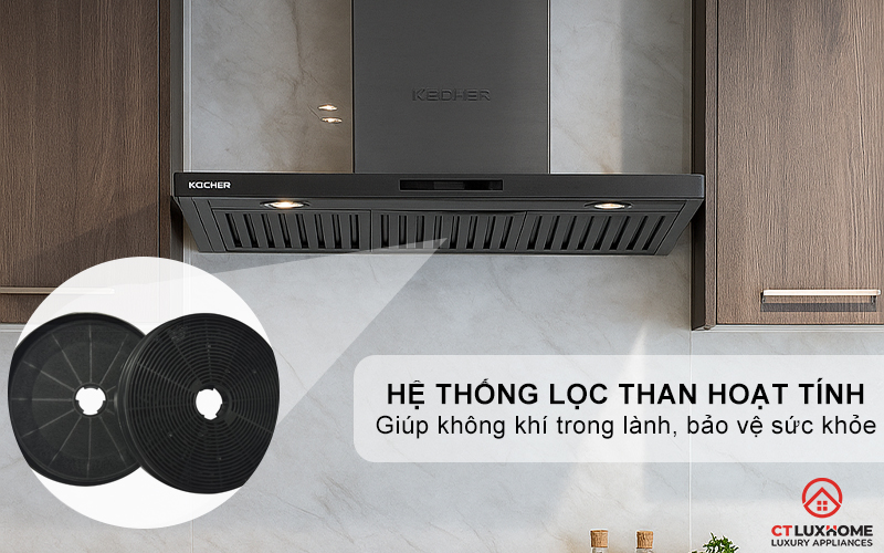 MÁY HÚT MÙI CHỮ T KOCHER K-225MI NGANG 900MM K225MI 7