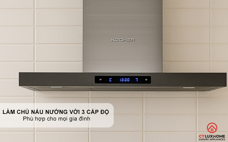 MÁY HÚT MÙI CHỮ T KOCHER K-225MI NGANG 700MM K225MI 6