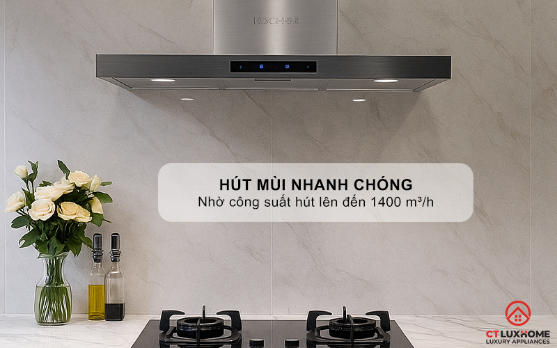 MÁY HÚT MÙI CHỮ T KOCHER K-225MI NGANG 700MM K225MI 2