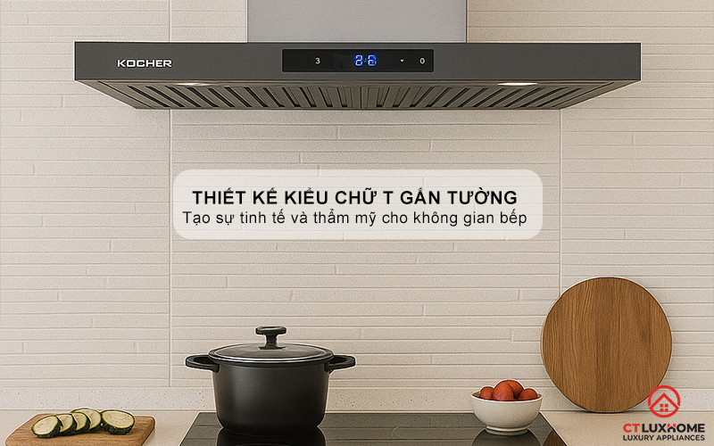 MÁY HÚT MÙI CHỮ T KOCHER K-225MI NGANG 700MM K225MI 1