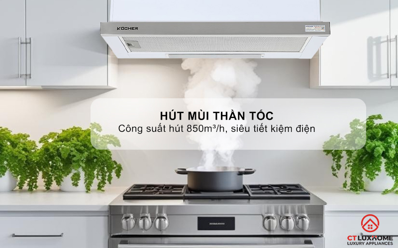 MÁY HÚT MÙI ÂM TỦ RÚT KÉO  KOCHER K-6270  K6270 2