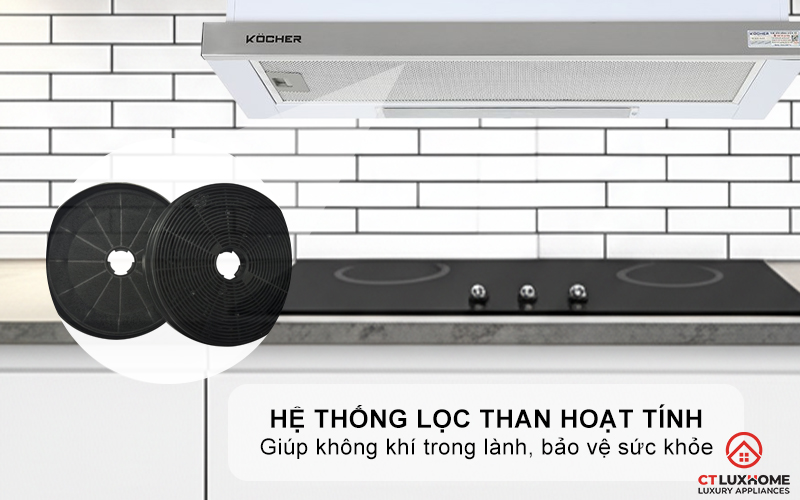 MÁY HÚT MÙI ÂM TỦ RÚT KÉO  KOCHER K-6270  K6270 6