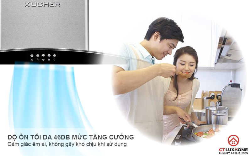 MÁY HÚT MÙI GẮN TƯỜNG KÍNH CONG  KOCHER K- 8872I - NGANG 70CM K8872I 6