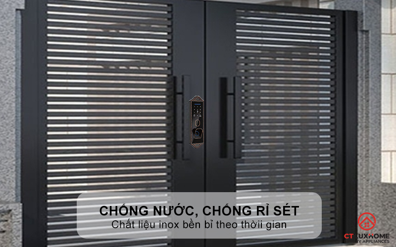 Chống nước, chống rỉ - Chất liệu inox bền bỉ