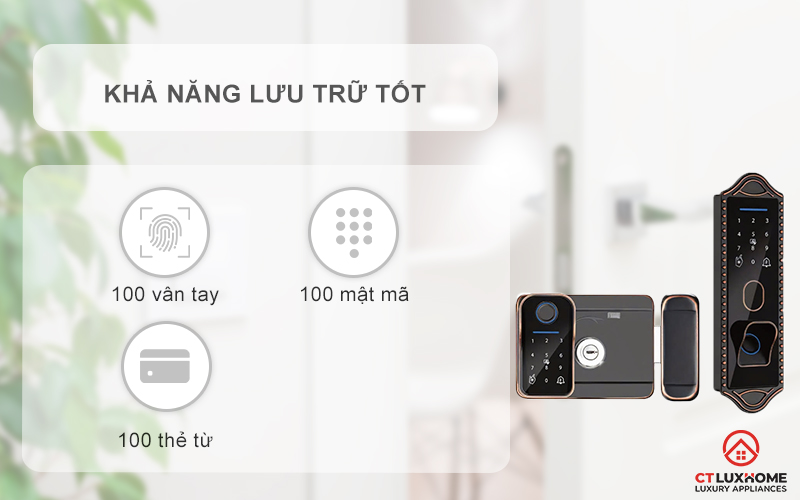 Lưu trữ thông tin lớn, quản lý người dùng dễ dàng