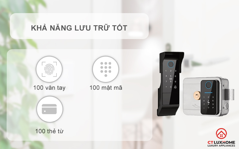 Lưu trữ thông tin lớn, quản lý người dùng dễ dàng