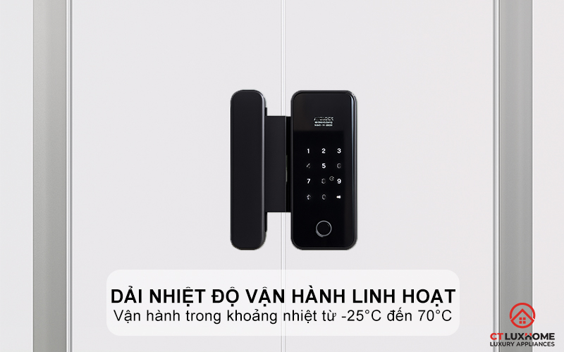 Dải nhiệt độ vận hành linh hoạt