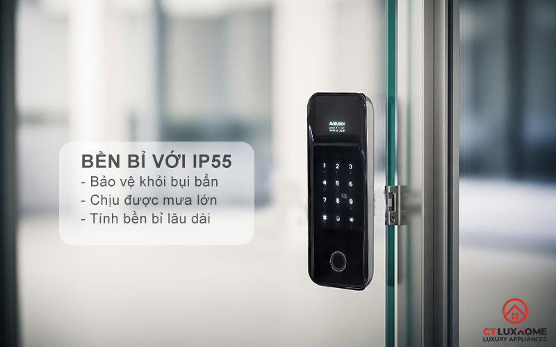 Hoạt động bền bỉ vượt nắng gió với IP55