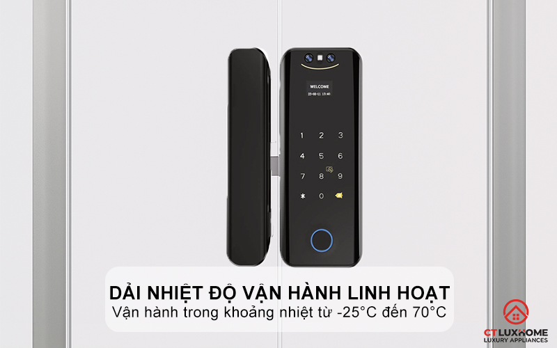 Dải nhiệt độ vận hành linh hoạt
