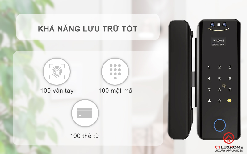 Lưu trữ thông tin lớn, quản lý người dùng dễ dàng