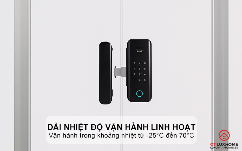 Dải nhiệt độ vận hành linh hoạt