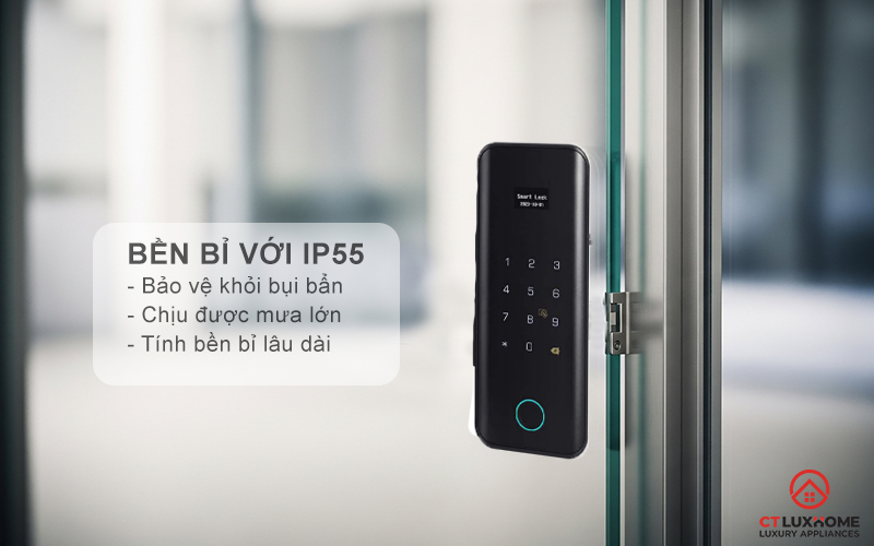 Hoạt động bền bỉ vượt nắng gió với IP55