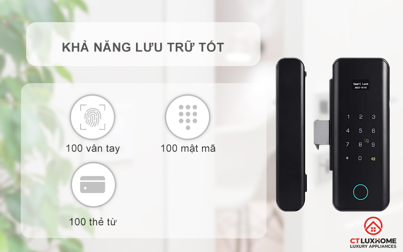 Lưu trữ thông tin lớn, quản lý người dùng dễ dàng