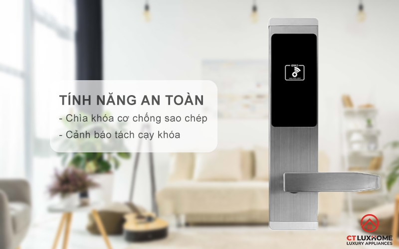 Tính năng an toàn thông minh, thông báo dễ dàng quản lý