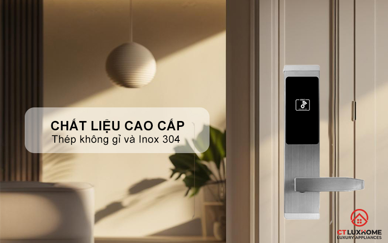 Chất liệu thép không gỉ và Inox 304 cao cấp