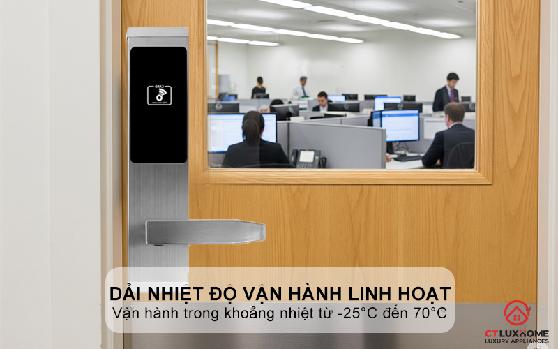 Dải nhiệt độ vận hành linh hoạt