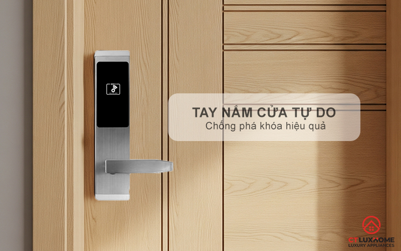 Tay nắm tự do - Chống phá khóa hiệu quả