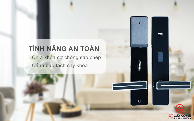 Tính năng an toàn thông minh, thông báo dễ dàng quản lý