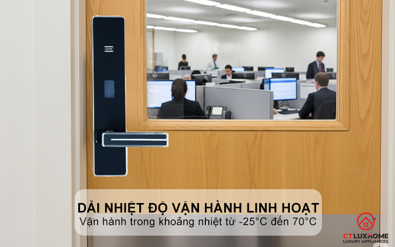 Dải nhiệt độ vận hành linh hoạt