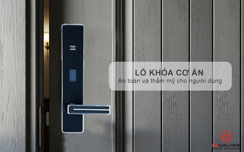 Lỗ khóa cơ ẩn - An toàn và thẩm mỹ