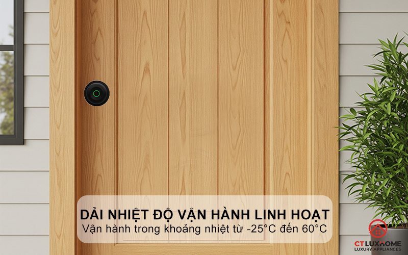 Dải nhiệt độ vận hành linh hoạt