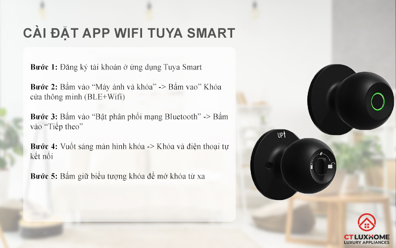Cài đặt kết nối ứng dụng