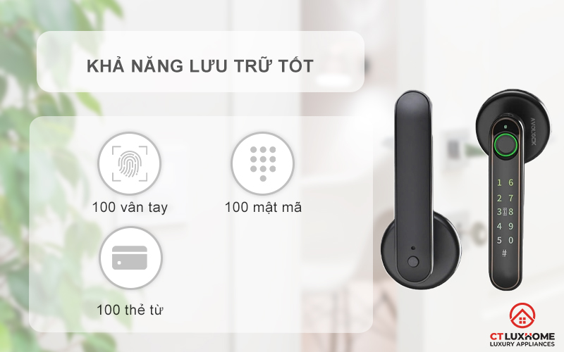 Lưu trữ thông tin lớn, quản lý người dùng dễ dàng