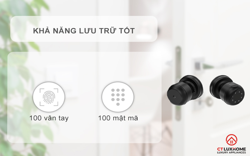 Lưu trữ thông tin lớn, quản lý người dùng dễ dàng
