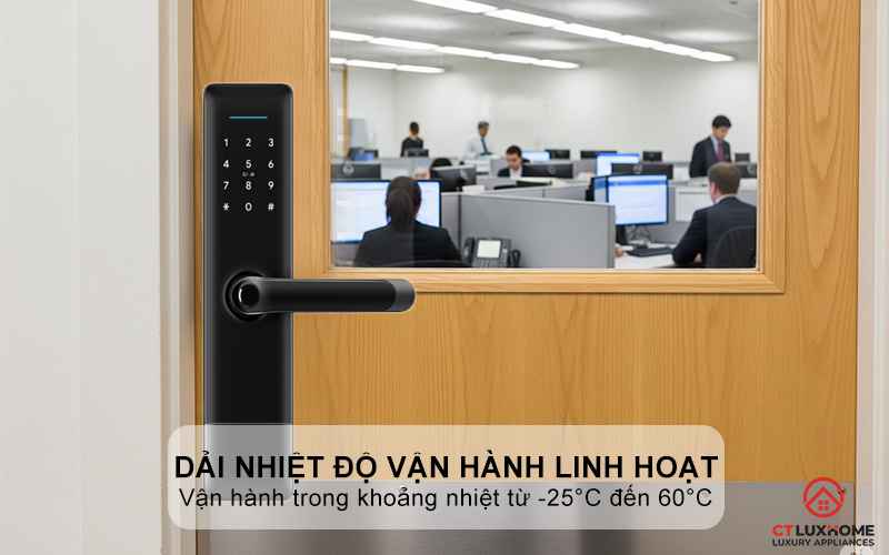 Dải nhiệt độ vận hành linh hoạt