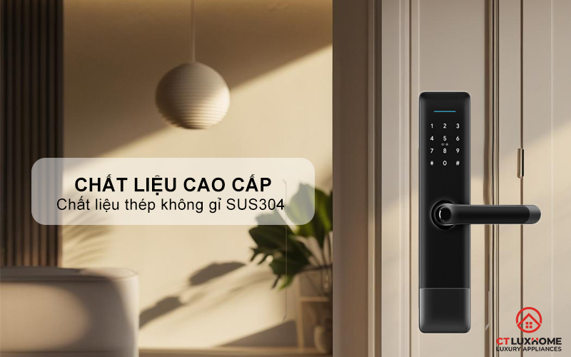 Chất liệu thép không gỉ cao cấp