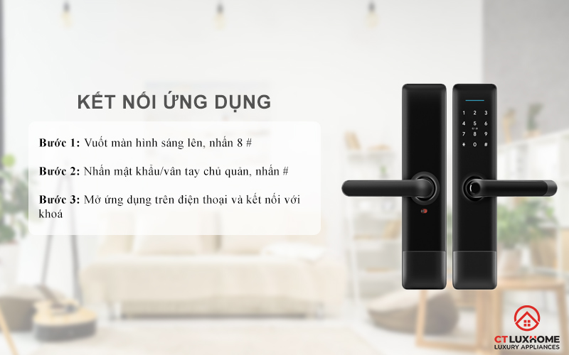 Cài đặt kết nối ứng dụng
