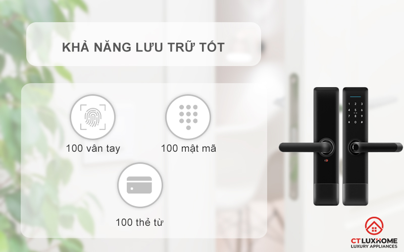 Lưu trữ thông tin lớn, quản lý người dùng dễ dàng