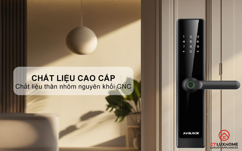 Chất liệu thép không gỉ cao cấp
