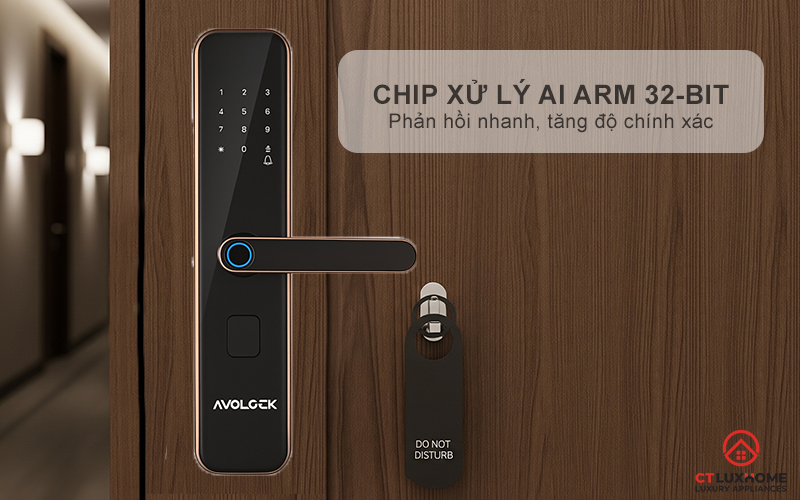Trang bị chip xử lý AI ARM 32-bit