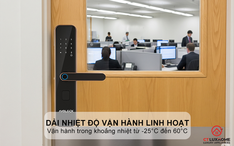 Dải nhiệt độ vận hành linh hoạt