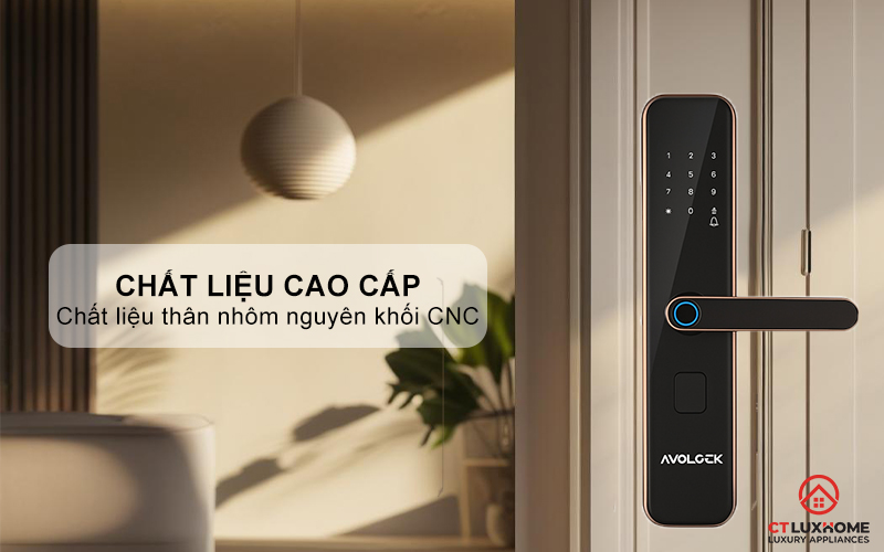 Chất liệu thép không gỉ cao cấp