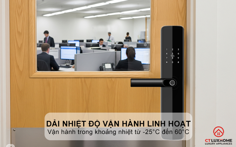 Dải nhiệt độ vận hành linh hoạt
