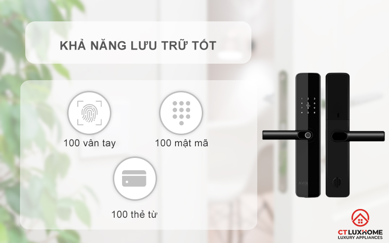 Lưu trữ thông tin lớn, quản lý người dùng dễ dàng