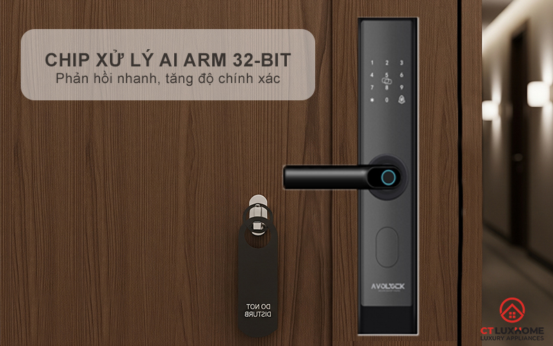 Trang bị chip xử lý AI ARM 32-bit